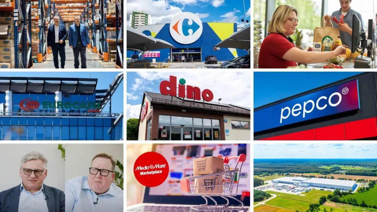 TOP10 tygodnia w handlu: premie w Biedronce, ekspansja Dino i próby przejęcia Carrefoura (fot. Wiadomości Handlowe + Zeme + materiały prasowe + Rafal Oleksiewicz + Shutterstock)
