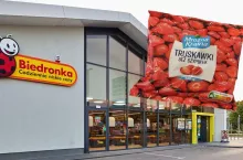 Salmonella w truskawkach w Biedronce. Sanepid: realne zagrożenie dla zdrowia (fot. Biedronka + GIS)