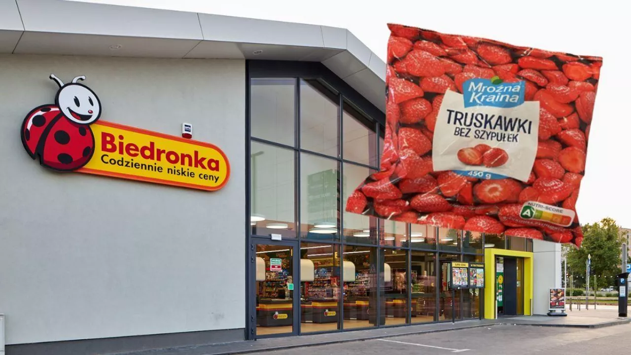 Salmonella w truskawkach w Biedronce. Sanepid: realne zagrożenie dla zdrowia (fot. Biedronka + GIS)
