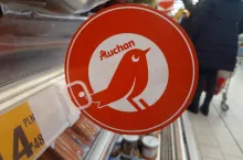 Półka w hipermarkecie Auchan