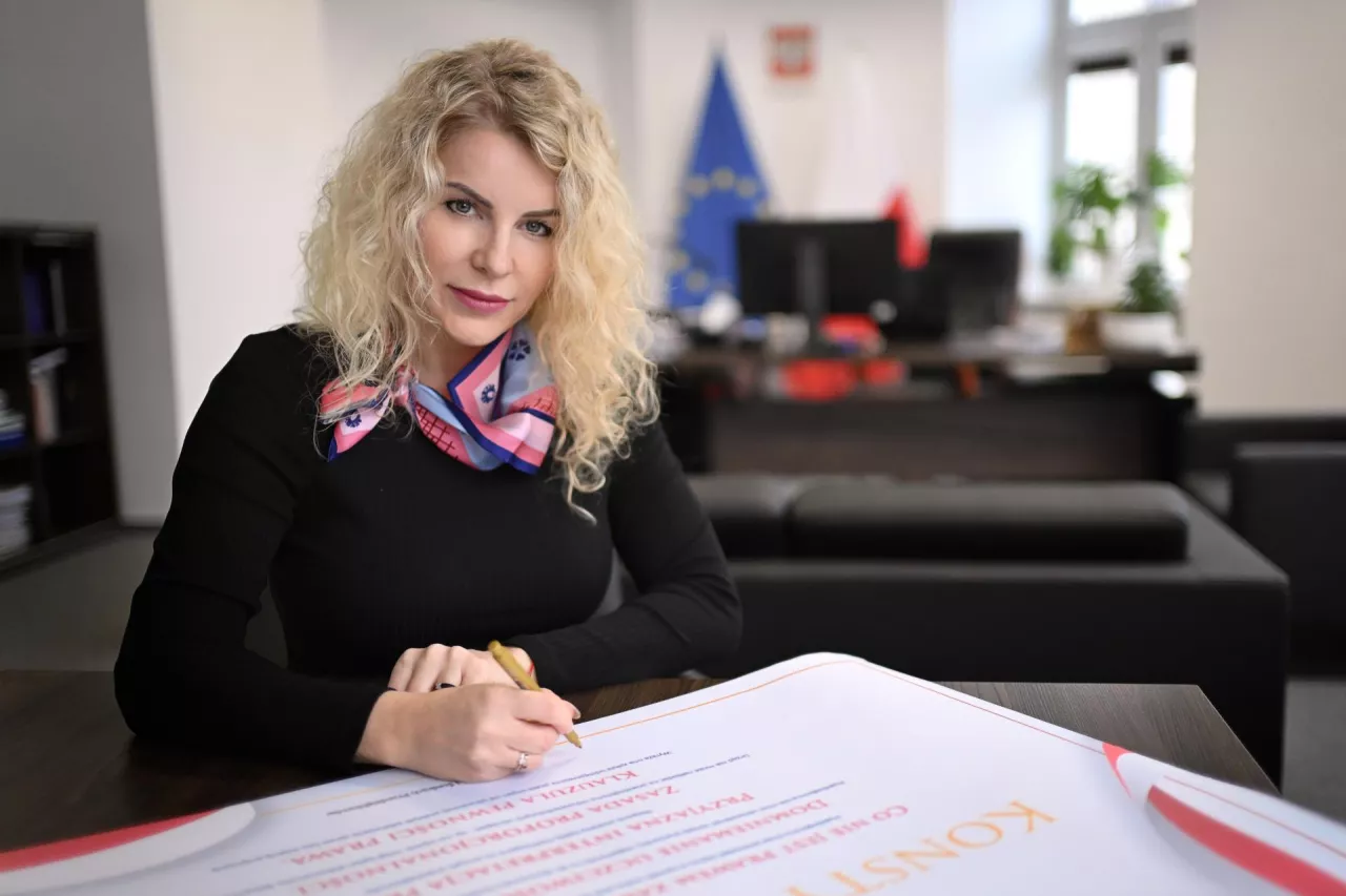 Agnieszka Majewska, rzecznik małych i średnich przedsiębiorców żąda od szefowej resortu rodziny, pracy i polityki społecznej wglądu do analiz, które przemawiają za skróceniem tygodnia pracy (fot. mat. prasowe)