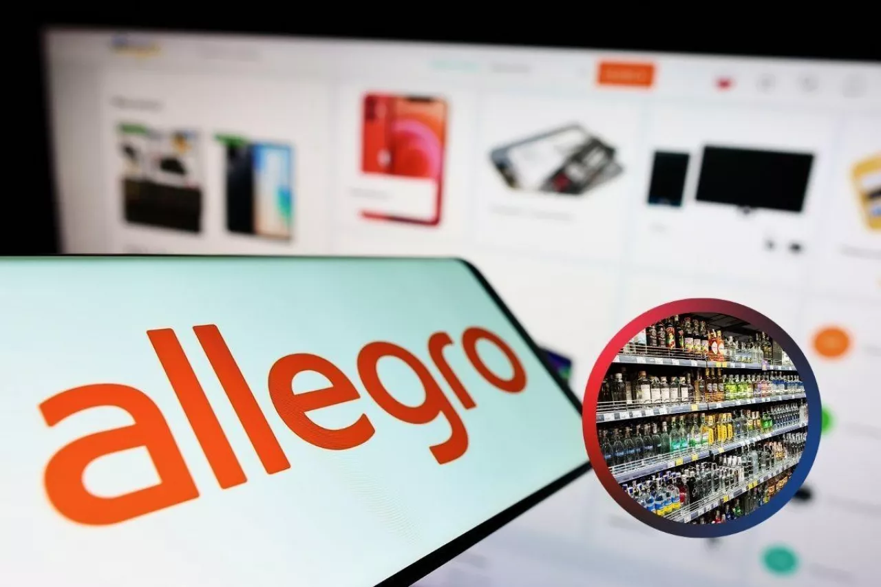 Allegro testuje sprzedaż alkoholu (fot. Shutterstock)
