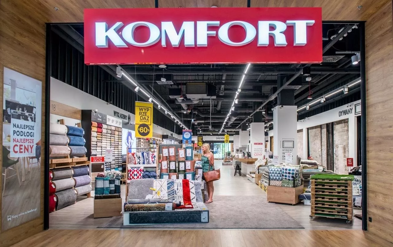 <p>Sklep sieci Komfort</p>