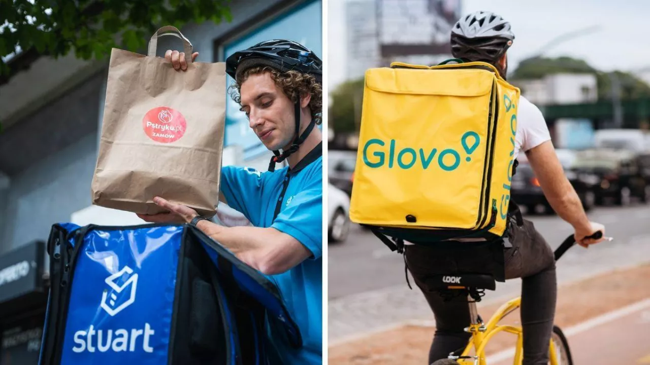 Glovo i Stuart z nowymi wymogami dla kurierów. Oto nowe obowiązki (fot. materiały prasowe)
