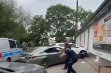 Akcja policji pod Biedronką w Bolkowie