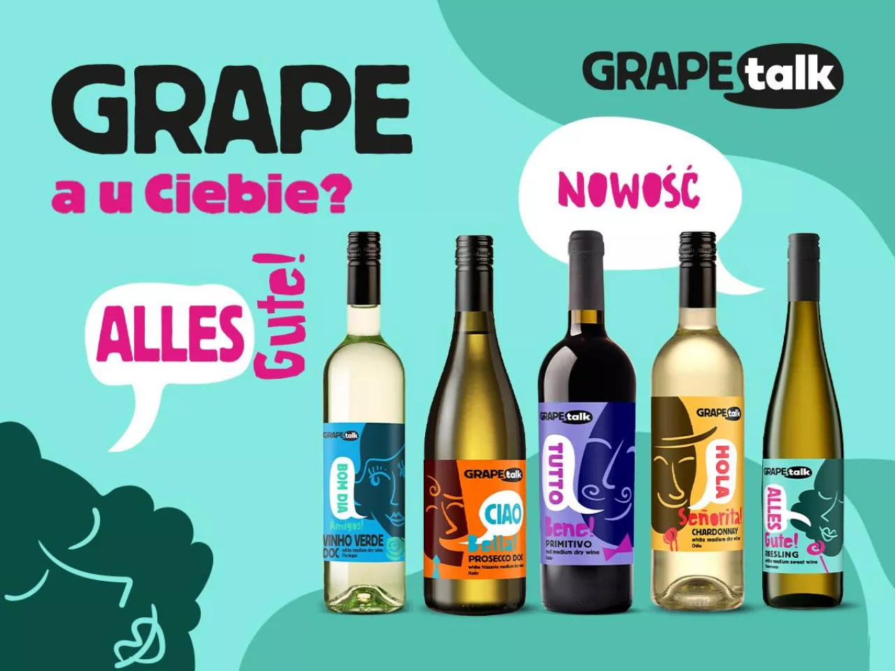 Faktoria Win z winną marką własną. GRAPE talk już w sprzedaży