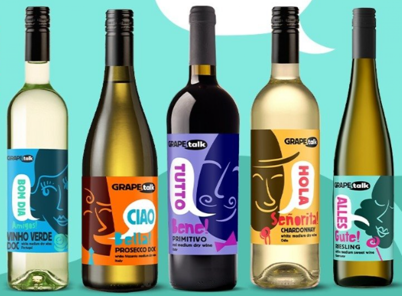 Faktoria Win z Grupy Eurocash wprowadza do sprzedaży linię wina Grape talk z myślą o młodych dorosłych