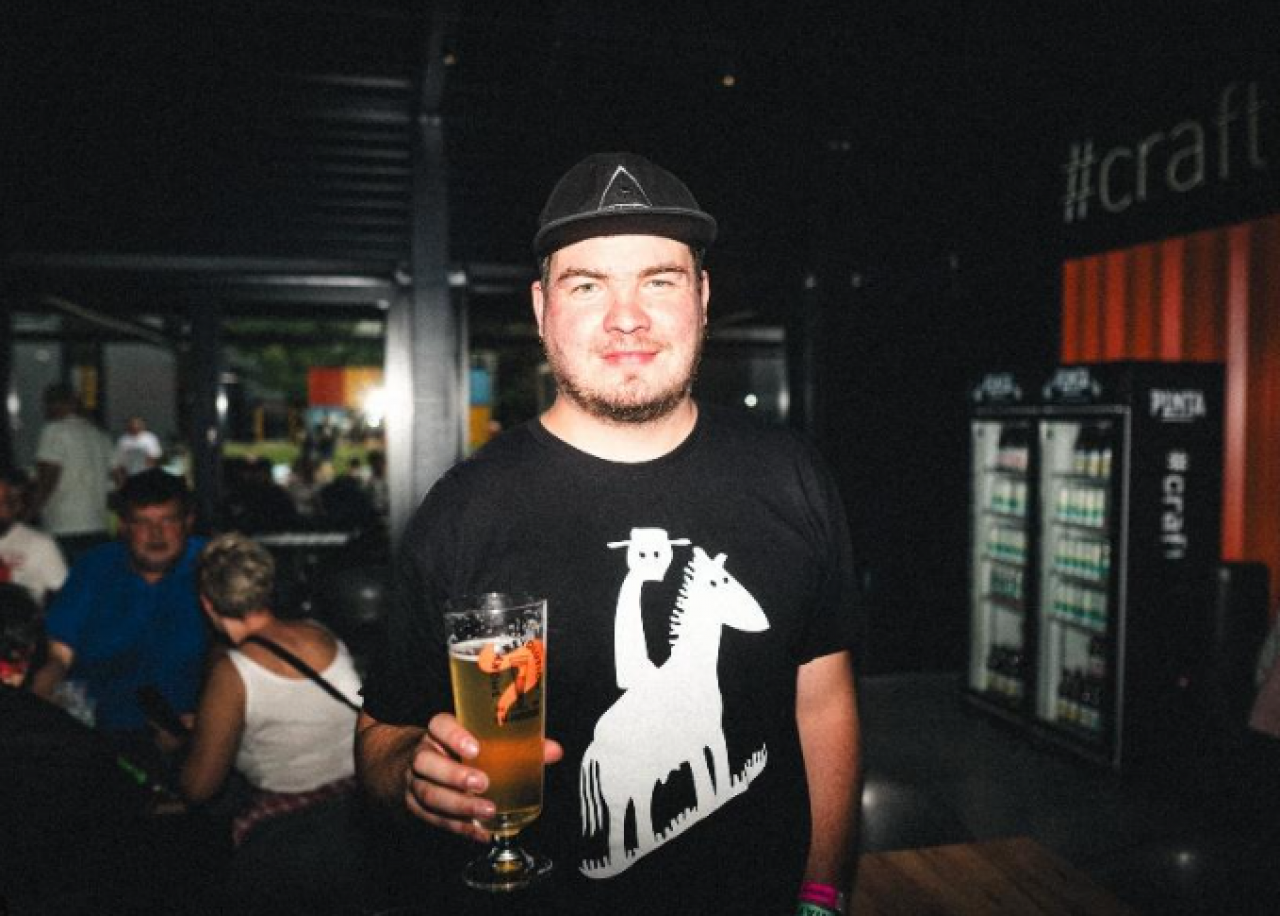 Maciej Maciejewski z browaru Gæðingur Brugghús
