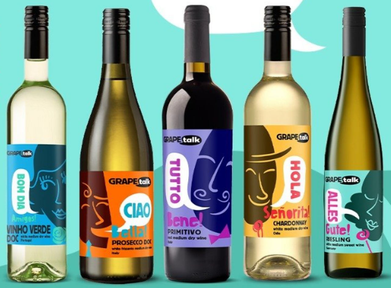 <p>Faktoria Win z Grupy Eurocash wprowadza do sprzedaży linię wina Grape talk z myślą o młodych dorosłych</p>