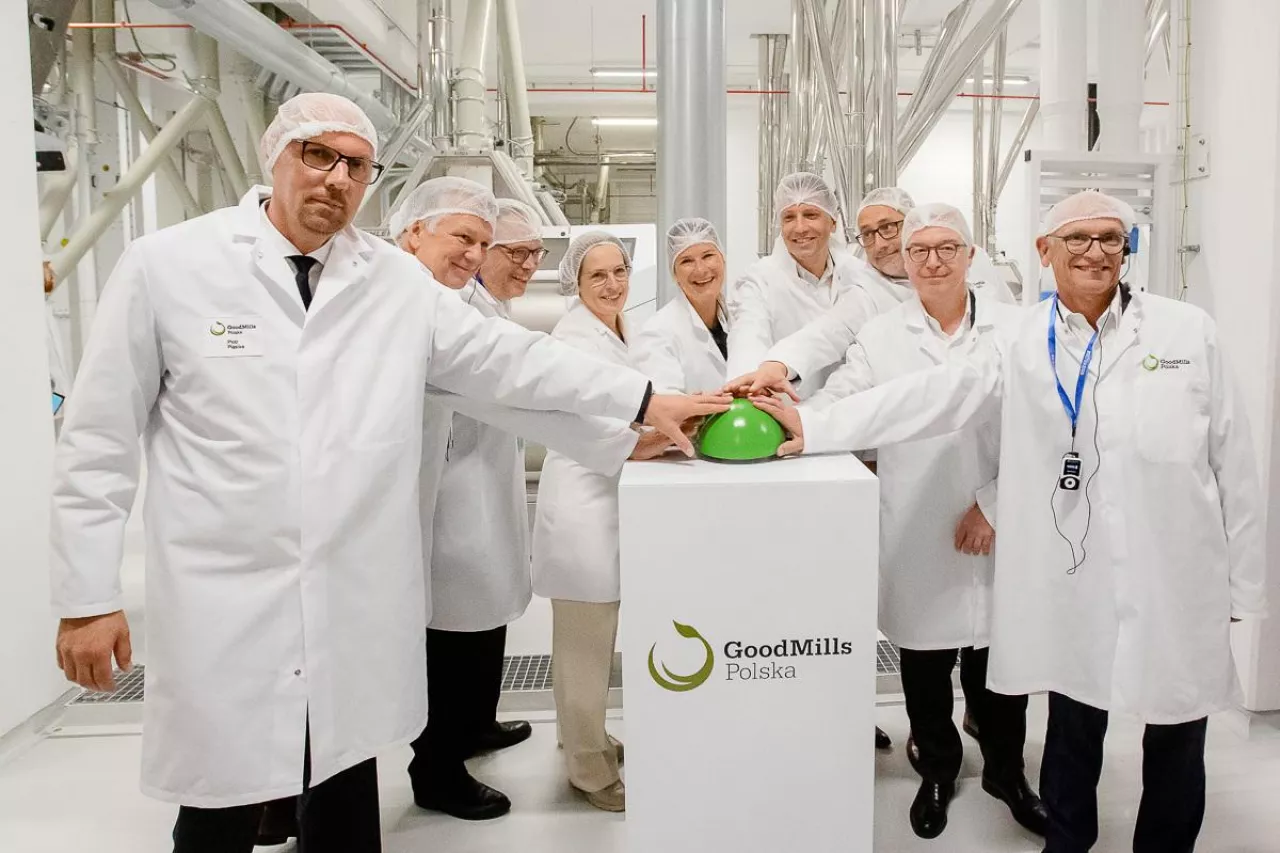 Firma GoodMills Polska uruchomiła nową linię do przemiału pszenicy w zakładzie w Kutnie (fot. materiały prasowe)