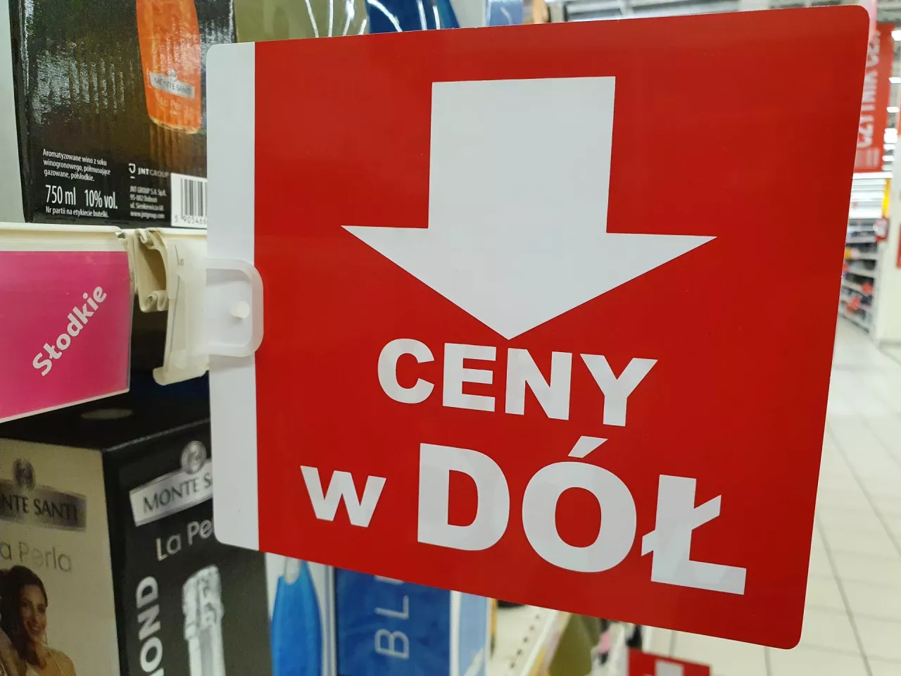 Ceny w dół (fot. wiadomoscihandlowe.pl)