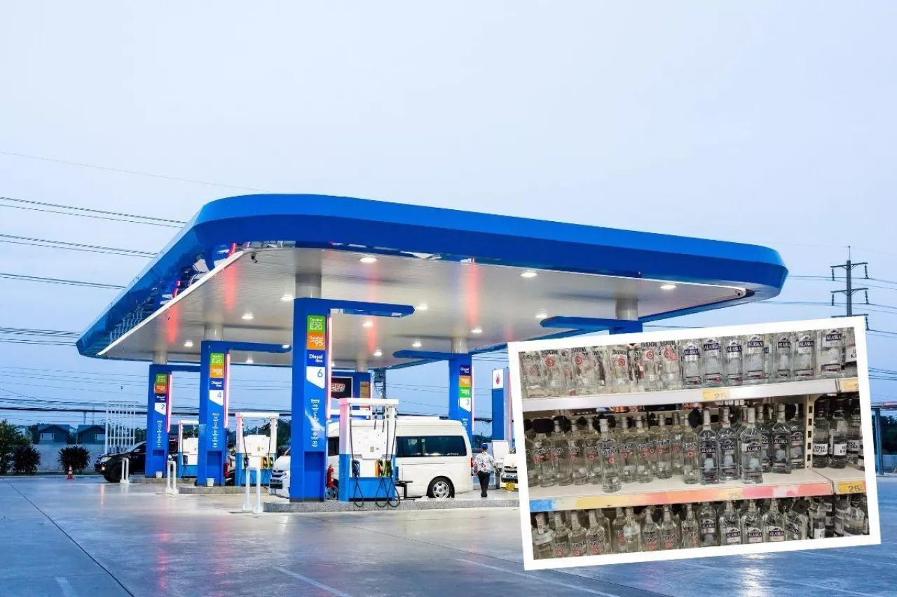 Zakaz sprzedaży alkoholu na stacjach paliw? Ministerstwo Zdrowia rozważa zmiany (fot. Shutterstock)