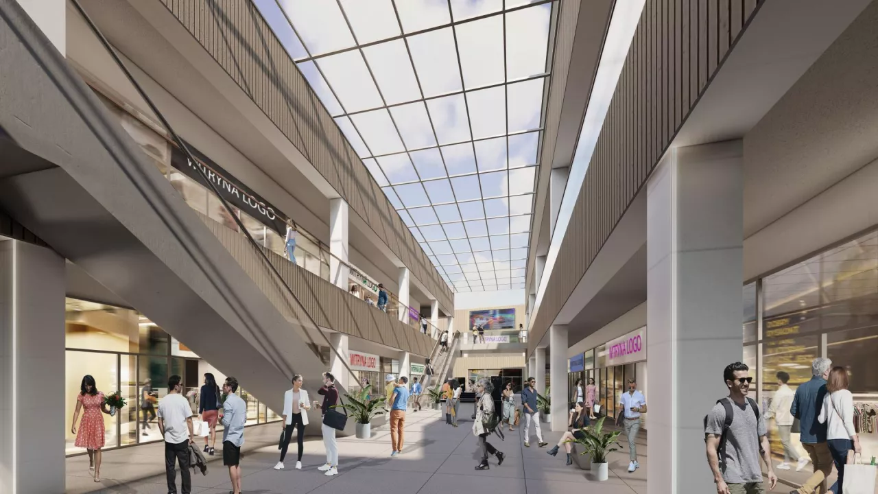 Plac Wiślany to nowe centrum handlowe w formacie convenience powstające w Warszawie (fot. materiały prasowe)