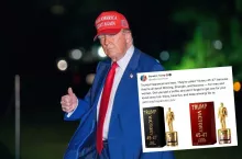 Trump wprowadza nową linię perfum Victory 45-47 – kontrowersje wokół biznesów prezydenta USA (fot. Shutterstock/truthsocial.com)