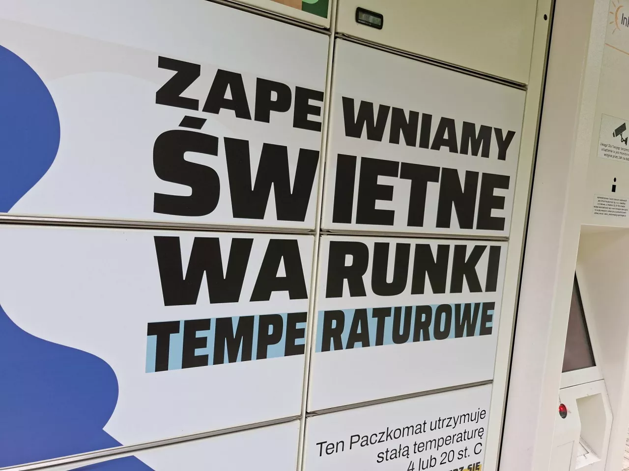 Paczkomat Plus w Warszawie