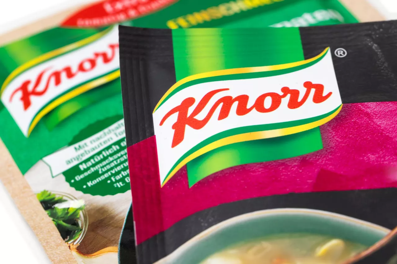 Na zdj. produkty marki Knorr z portfolio Unilevera (fot. Tobias Arhelger/Shutterstock)