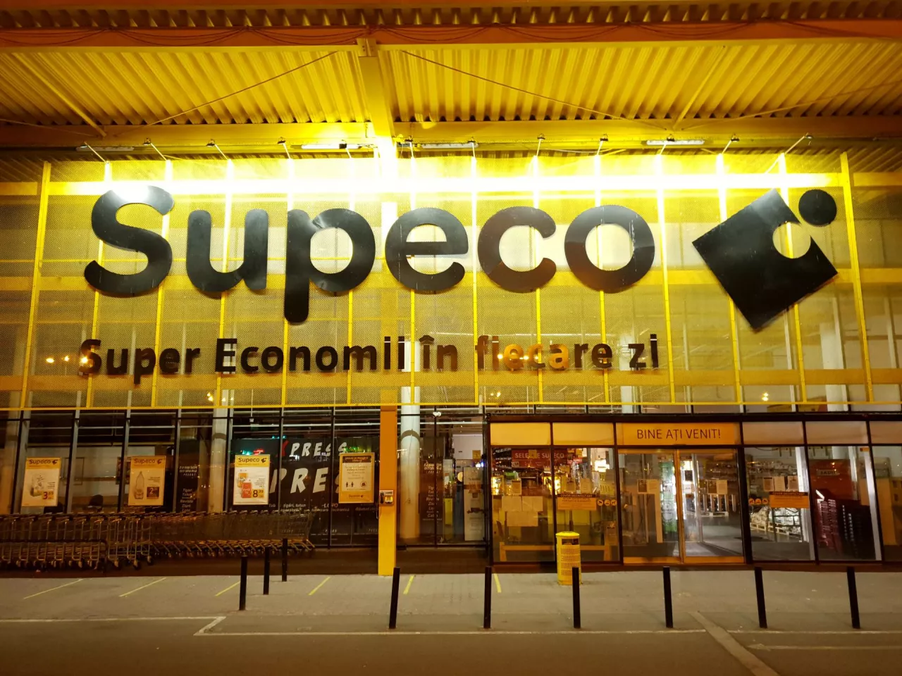 Sklep Supeco w Rumunii