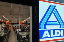 Na zdj. sklep Aldi w Mysiadle, w parku handlowym San Park Piaseczno (fot. wiadomoscihandlowe.pl)