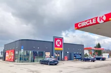 Stacja Circle K na Łotwie