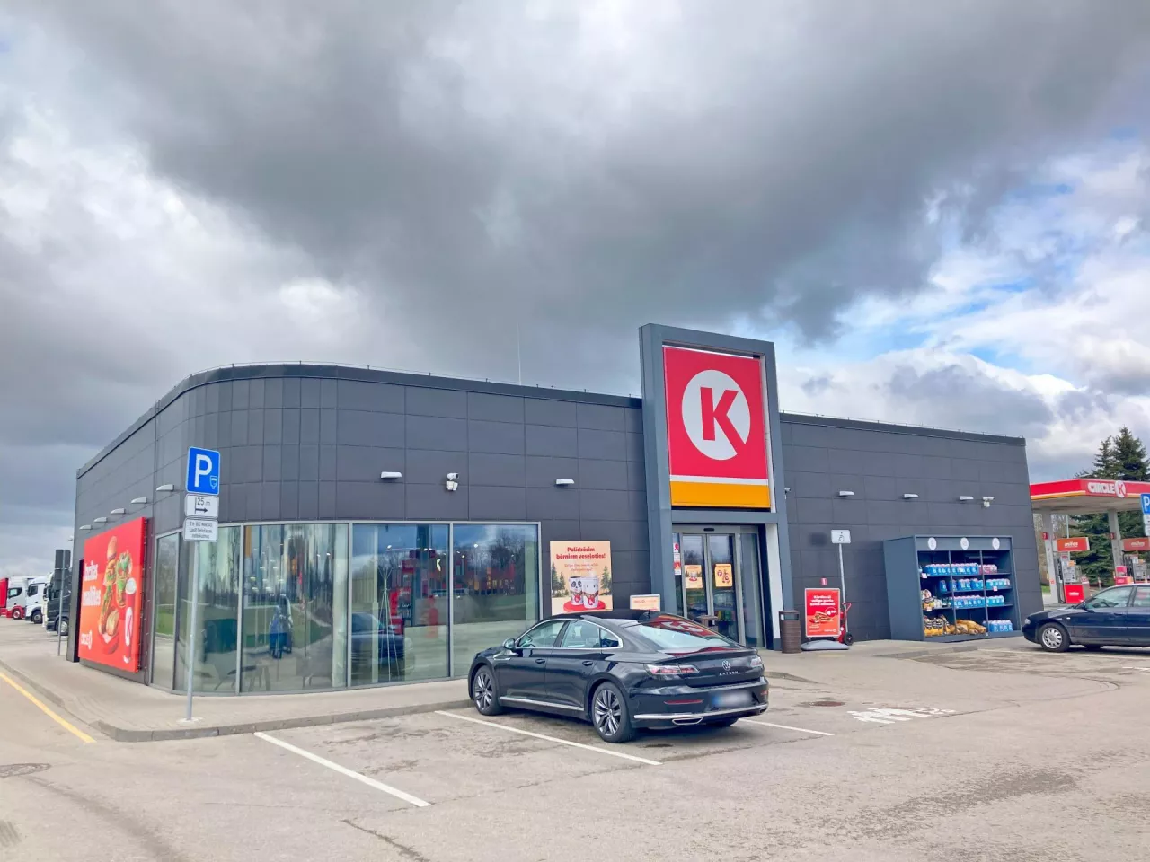 Stacja Circle K na Łotwie
