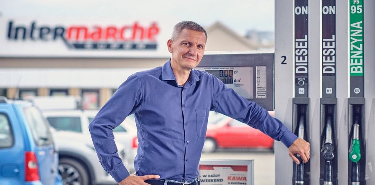 <p>Krzysztof Gapys, franczyzobiorca Intermarche i członek zarządu Grupy Muszkieterów w Europie</p>