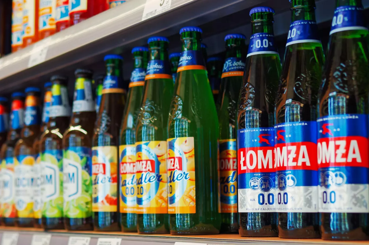 Piwo Łomża (fot. Łukasz Rawa/wiadomoscihandlowe.pl)