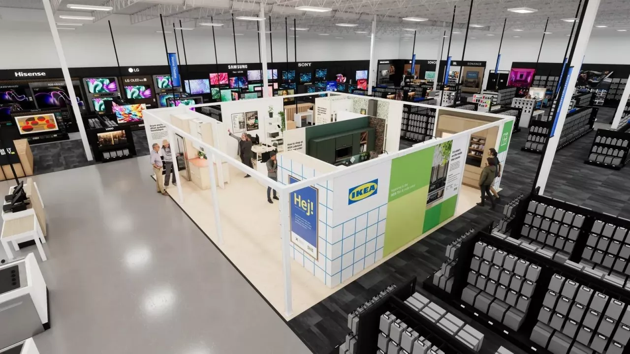 Ikea otwiera showroomy w sklepach Best Buy (fot. materiały prasowe)