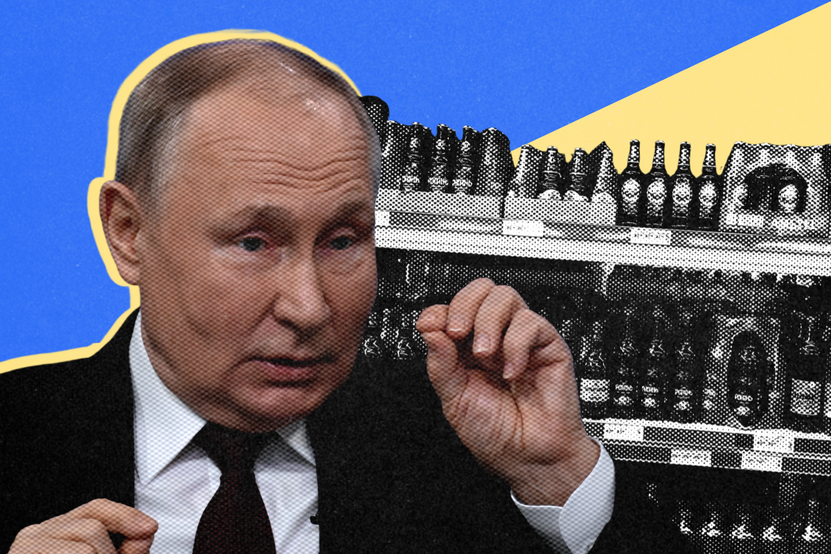 Nielsen w badaniu rynku piwa nazywa okupowane ziemie Ukrainy "nowymi terytoriami Rosji"