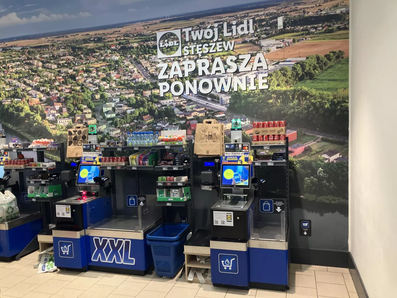 Lidl testuje kasy z kamerami (fot. Sebastian Rennack)