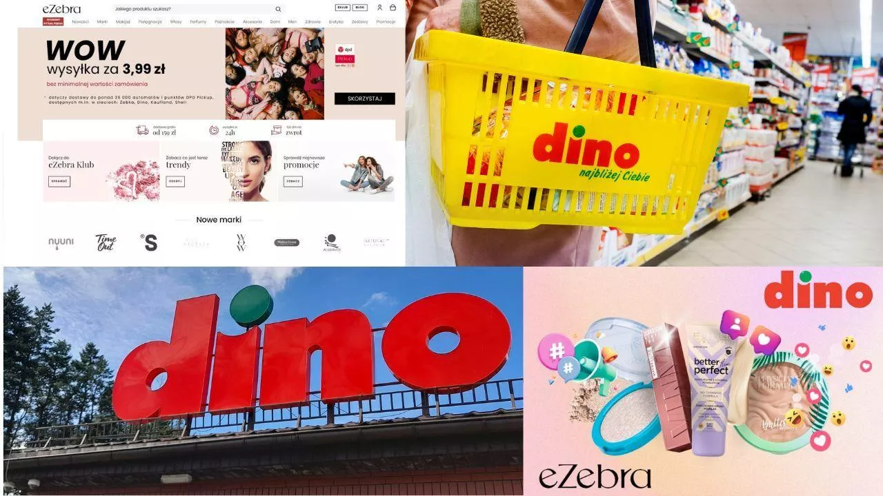 eZebra wchodzi na rynki zagraniczne. Dino Polska rozwija e-commerce (fot. wiadomoscikosmetyczne.pl)