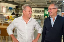 Juvencio Maeztu (po prawej) zostanie nowym prezesem IKEA. Jesper Brodin (po lewej) odchodzi po 30 latach w holdingu (fot. Jesper Brodin/Linkedin)