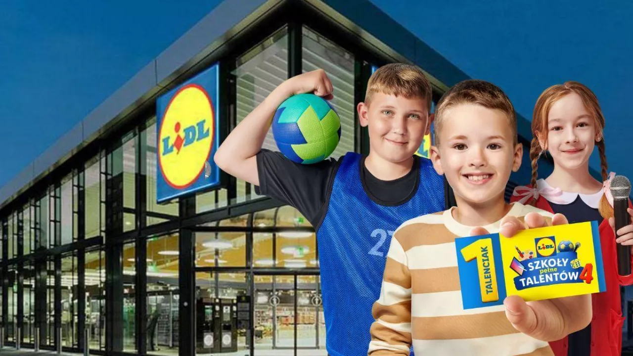 Talenciaki wracają do Lidla. 500 szkół dostanie nagrody już na starcie (fot. Lidl Polska)