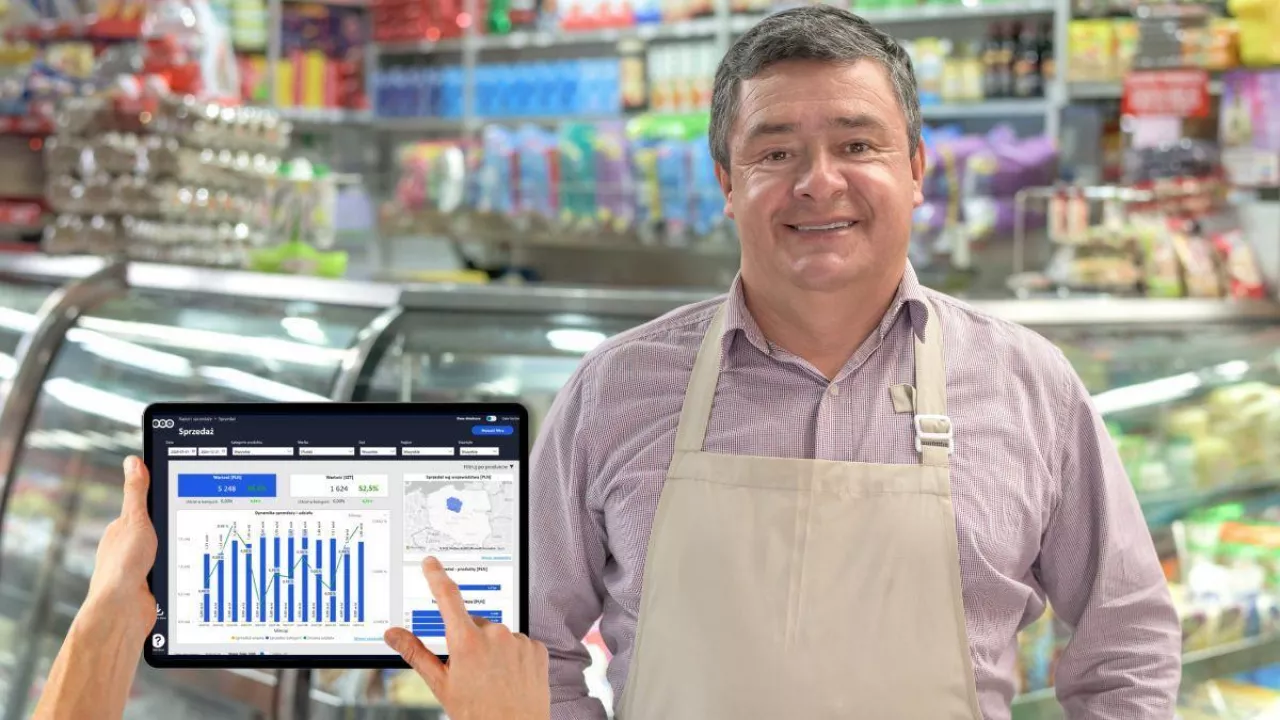 <p>Platforma Analityczna od Eurocash rewolucjonizuje dane o lokalnym handlu (Fot. Canva + Innowacyjna Platforma Handlu)</p>
