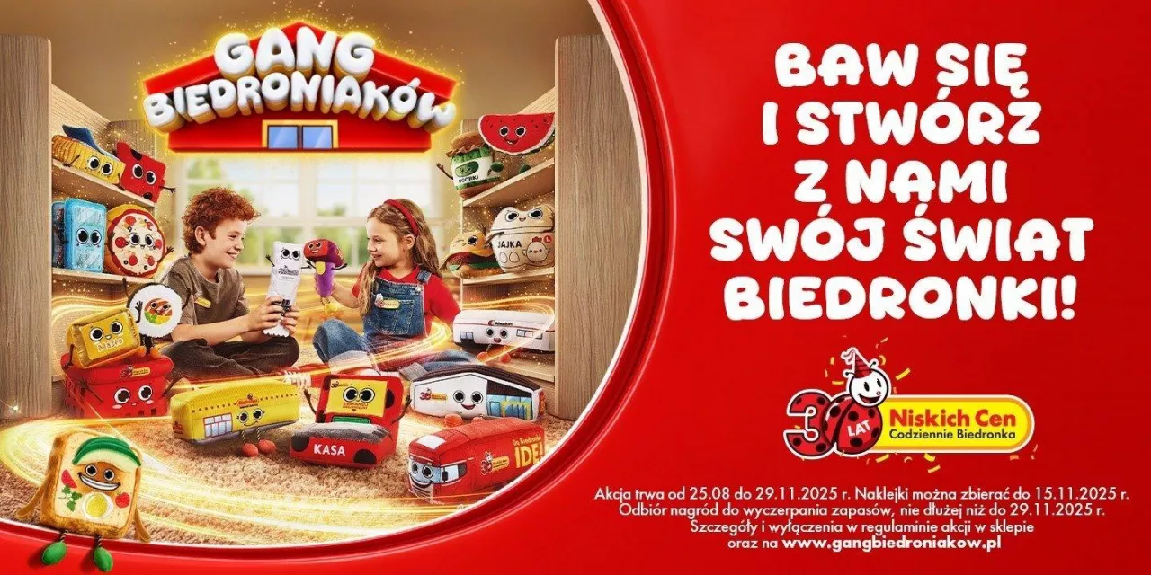 Oto Gang Biedroniak w Biedronka Wprowadza Na Rynek Now Seri Maskotek