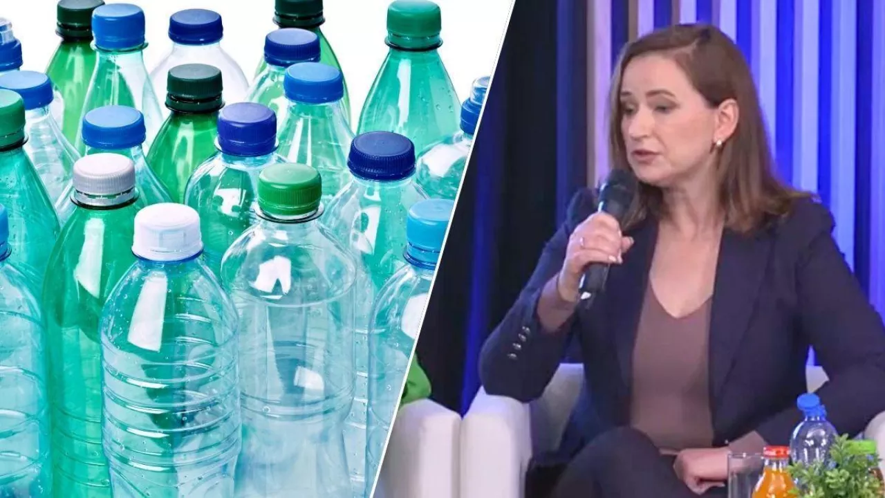 <p>Prezeska PolKa deklaruje jak często będą odbierać opakowania od małych sklepy w systemie kaucyjnym (fot. Canva + WH)</p>