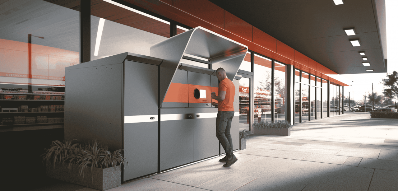 <p>TOMRA wprowadza na rynek polski recyklomat do użytku na zewnątrz</p>