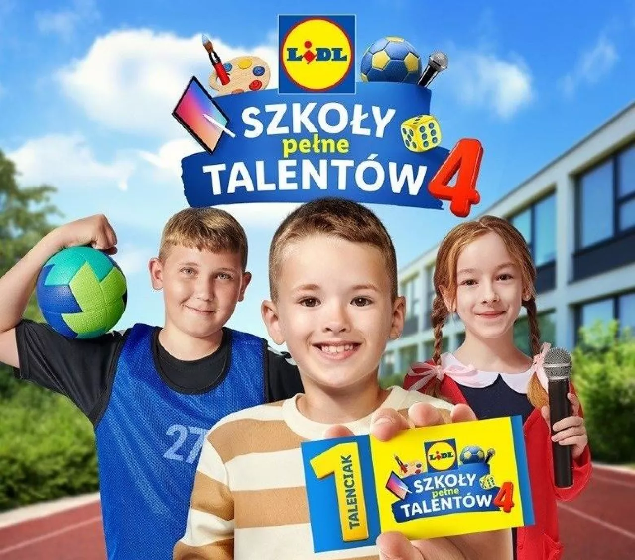 ”Szkoły Pełne Talentów” znów w Lidlu (fot. Lidl)
