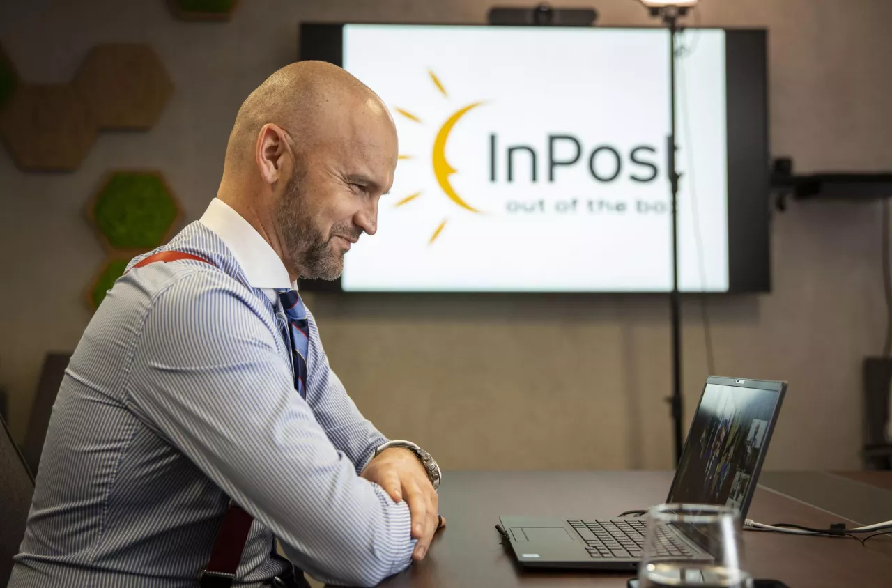 Rafał Brzoska, prezes firmy InPost (mat. prasowe)