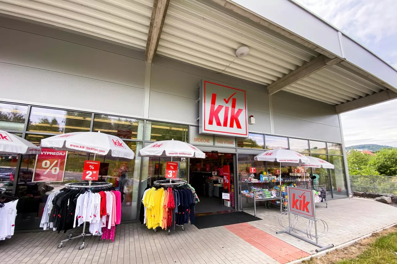 Na zdj. sklep sieci KiK (fot. Karolis Kavolelis/Shutterstock)