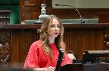 Minister Agnieszka Dziemianowicz-Bąk (fot. Anna Strzyżak/Kancelaria Sejmu)