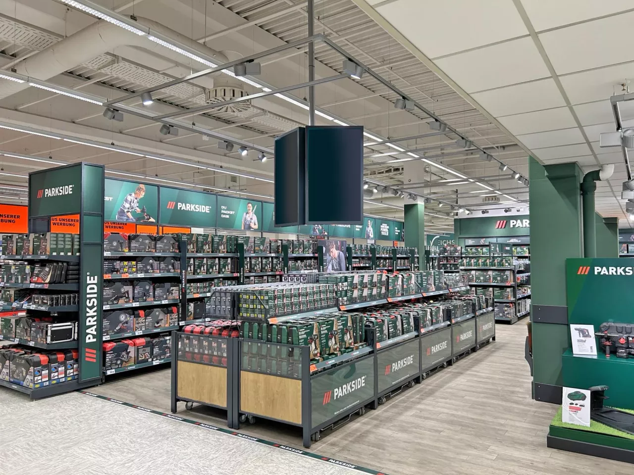 Store-in-store Parkside w sklepie sieci Kaufland (fot. Kaufland)