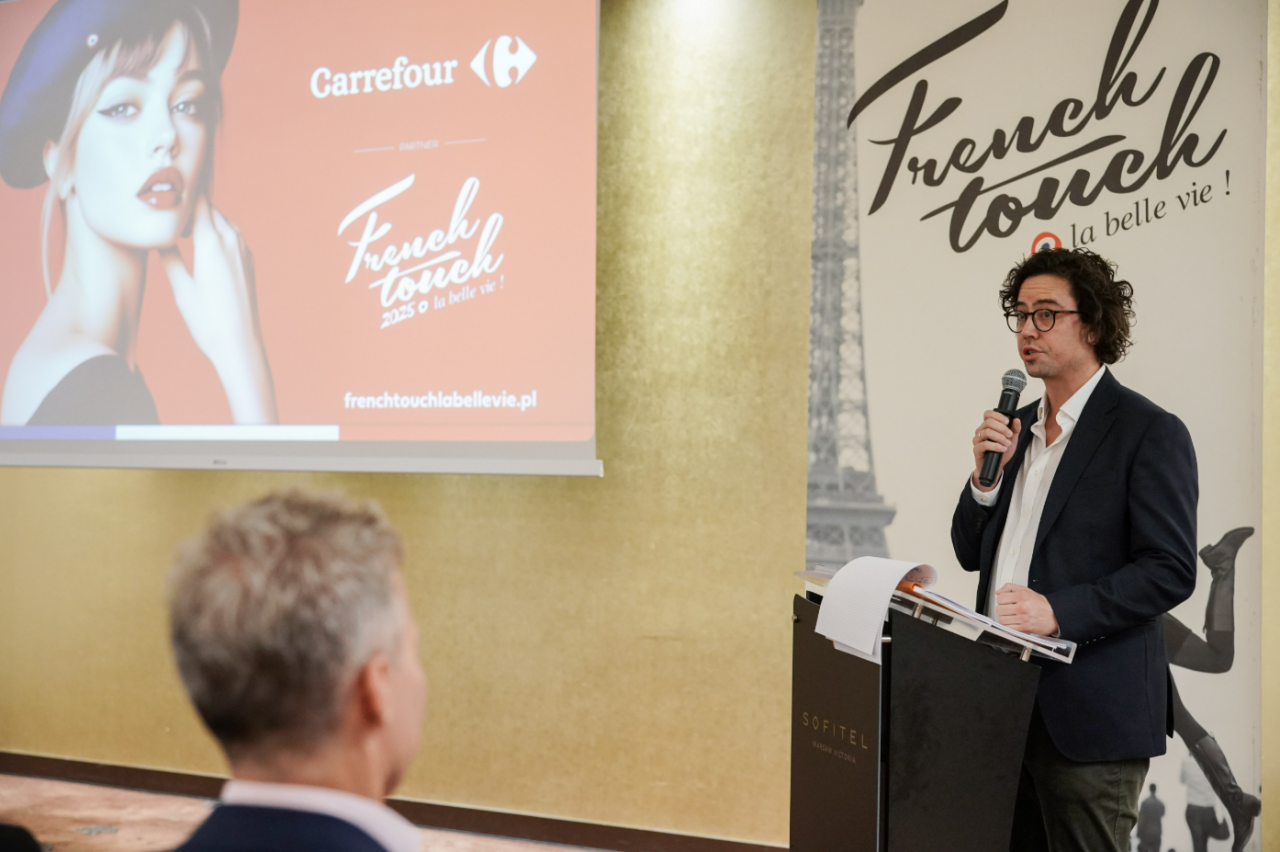 Piotr Lubiewa-Wieleżyński, sales development director w Carrefour Polska