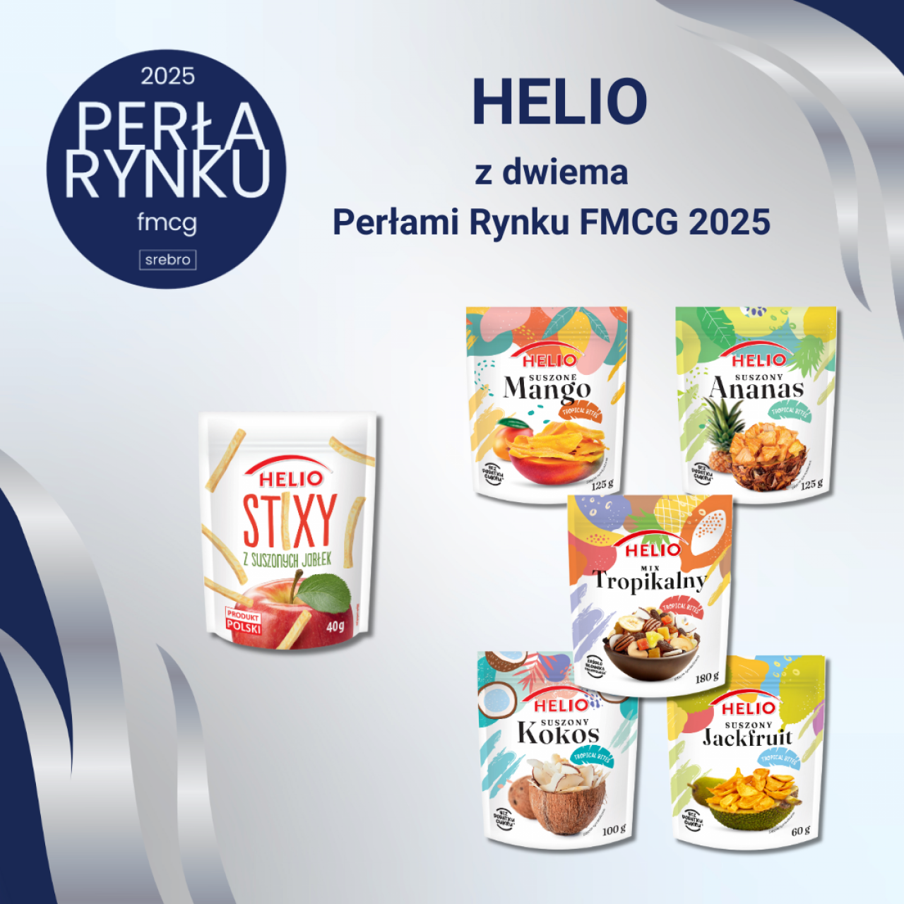 Podwójny sukces HELIO w Perłach Rynku FMCG 2025
