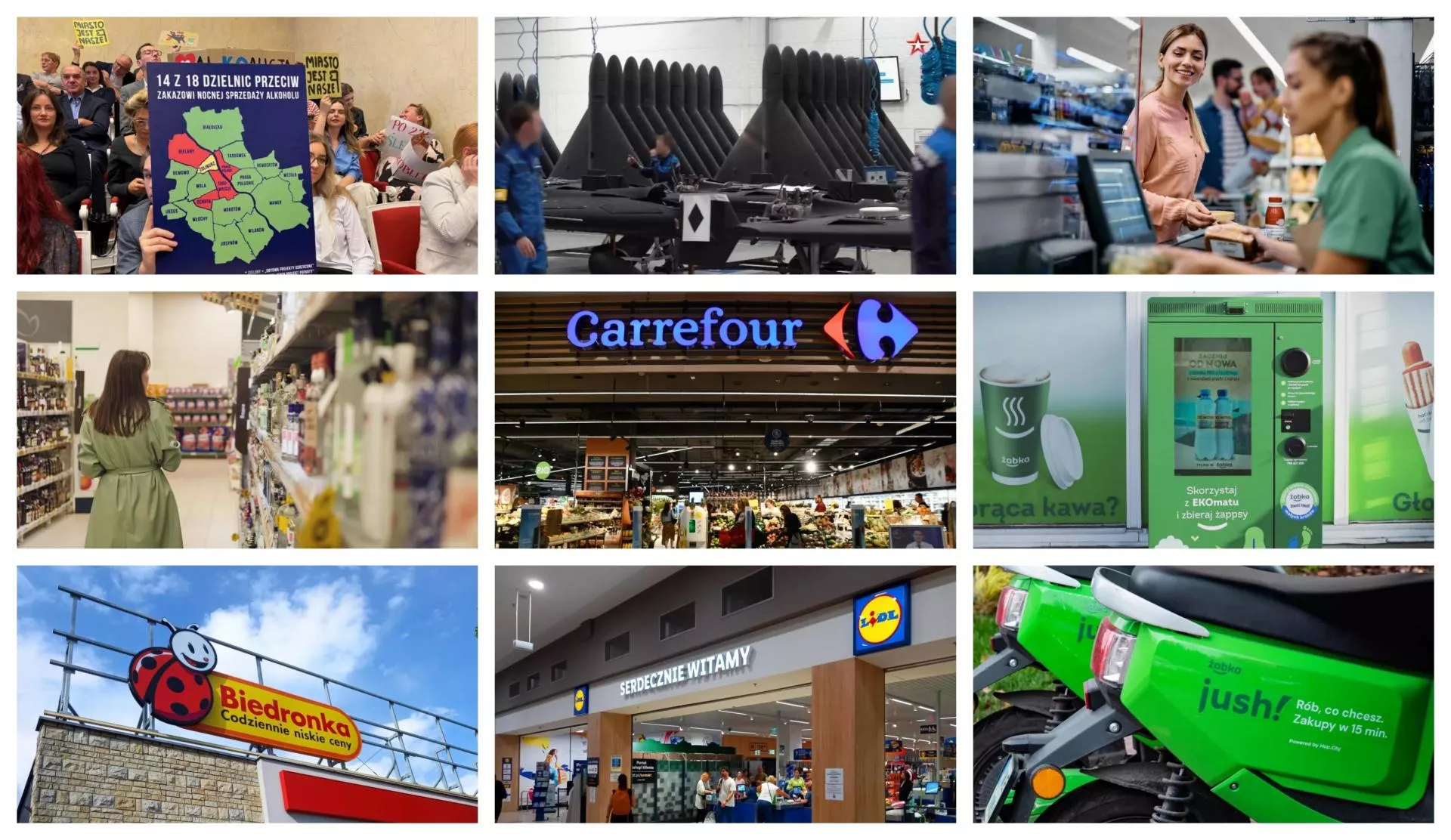 TOP 10 tygodnia: Carrefour wycofuje się z Polski, warszawska prohibicja, wzrost płacy minimalnej, Biedronka LAB, system kaucyjny, wino od rosyjskiego oligarchy w Lidlu