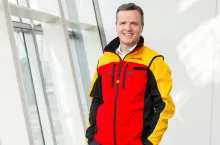 Portrait of Pablo Ciano, Board Member of DHL Group (eCommerce division), at the Post Tower in Bonn