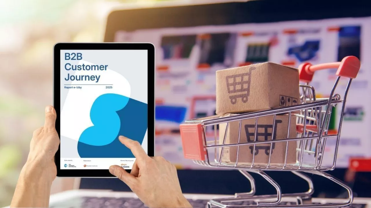 81% firm kupuje w e-commerce. Jakie perspektywy ma rynek e-B2B? (fot. Canva + e-izba)