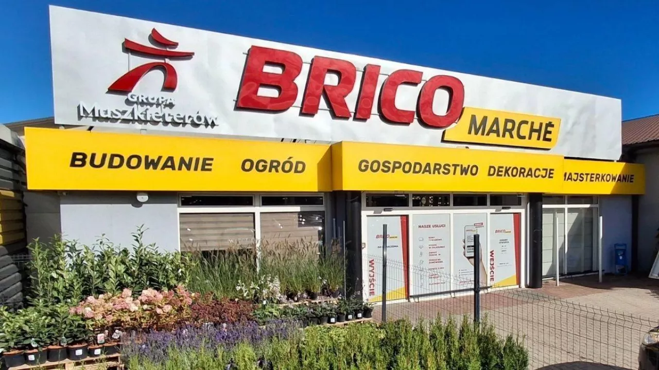 Market Jasam w Nidzicy już pod szyldem Bricomarché (fot. Grupa Muszkieterów)