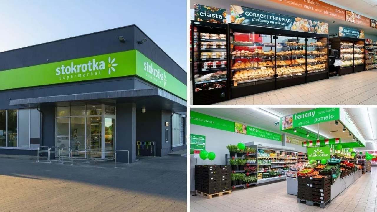Nowy, flagowy model marketu sieć Stokrotka otworzyła w Lublinie przy ul. Nałkowskich 230 (fot. Stokrotka)