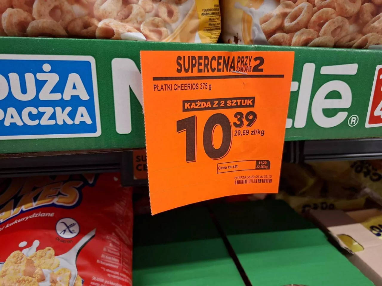 Cenówki w Biedronce (fot. WH)