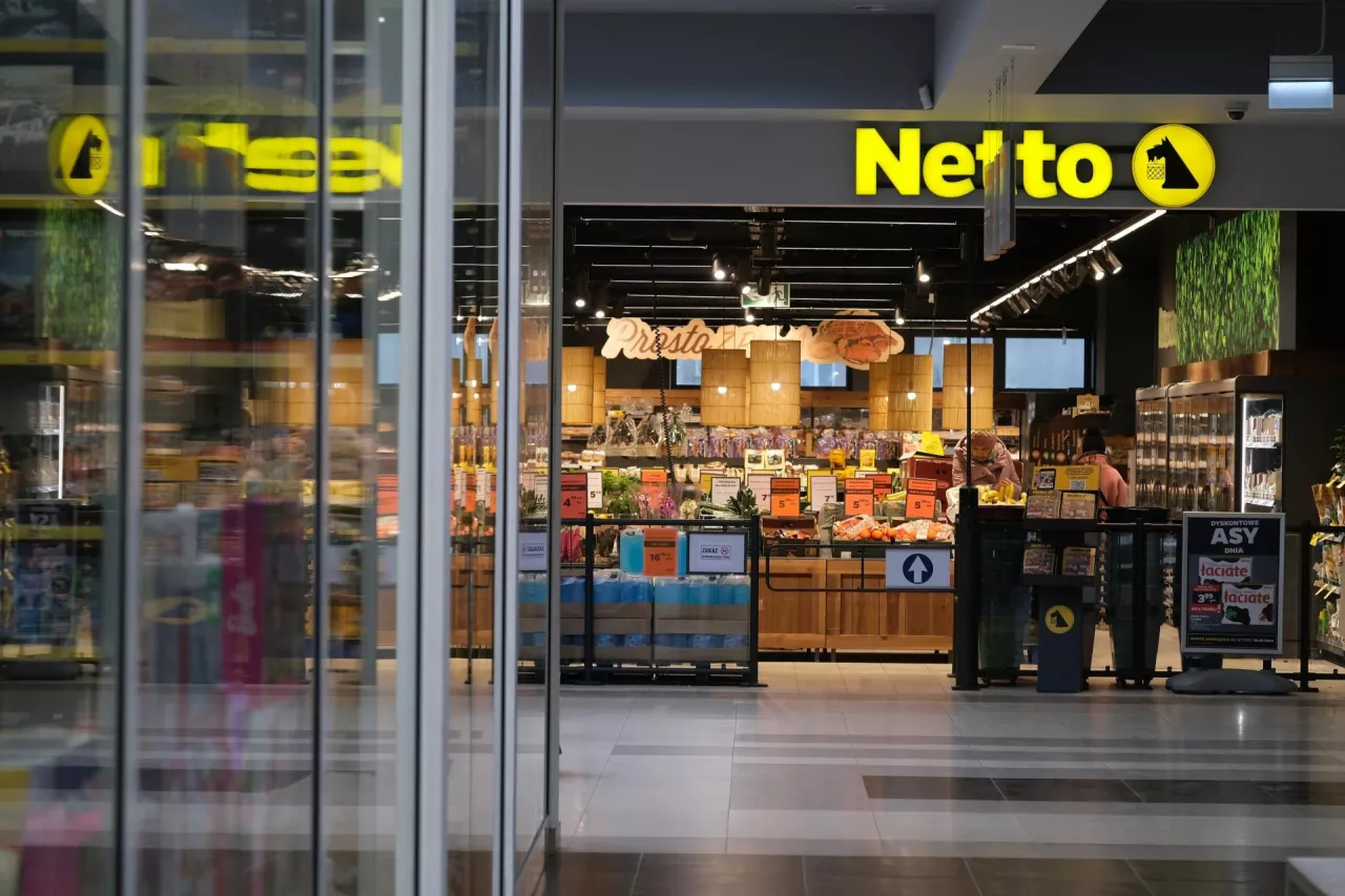 Na zdj. sklep sieci Netto w Polsce (fot. iwciagr/Shutterstock)